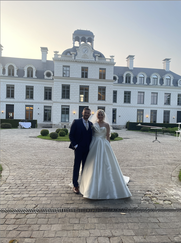 couple mariage chateau de ranchicourt