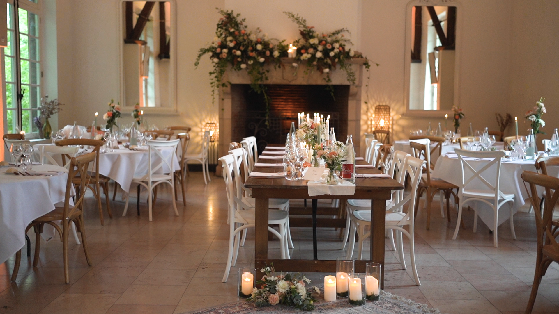 Mariage fleuri au Domaine d’Achelles dans le Nord