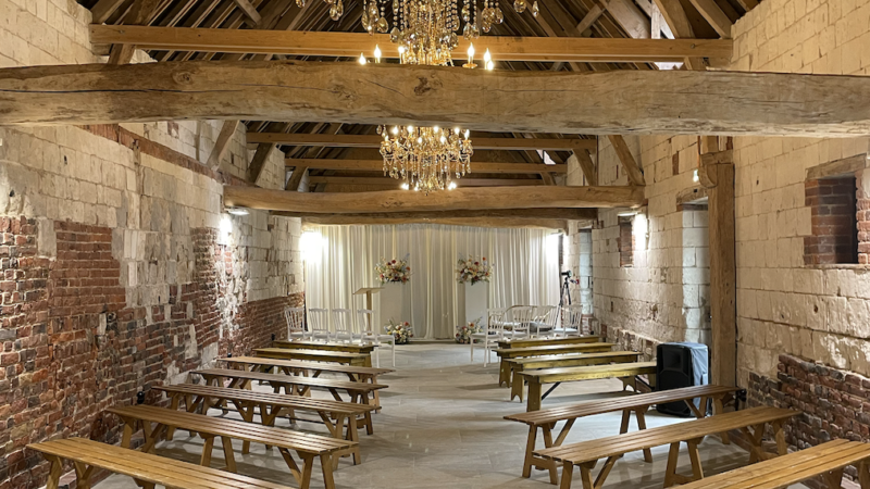 Un mariage à la Ferme des Templiers de Fléchinelle