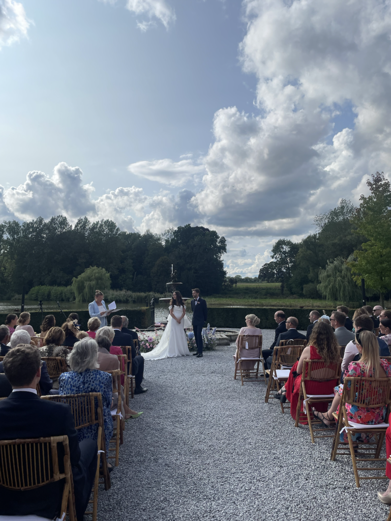 Wedding ceremony Belgium Château Bayard