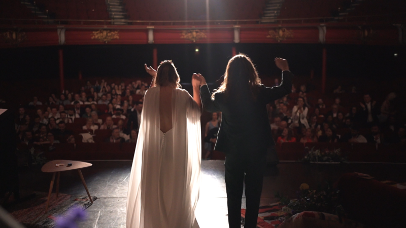 Mariage dans un théâtre à Lille